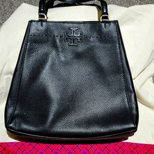 Tory Burch McGraw Bucket Bag.